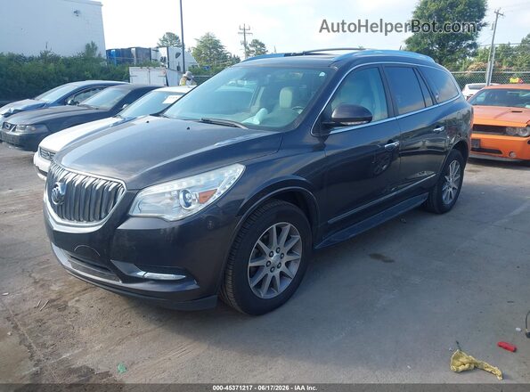 5GAKRBKDXGJ305893 2016 BUICK ENCLAVE Gray Передня ліва чверть