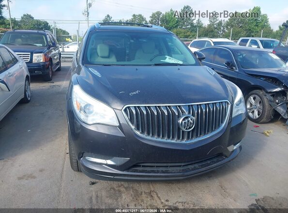 5GAKRBKDXGJ305893 2016 BUICK ENCLAVE Gray Вид щитка приладів