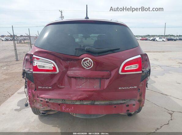 5GAKRBKDXHJ199771 2017 BUICK ENCLAVE Burgundy Front view