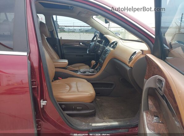 5GAKRBKDXHJ199771 2017 BUICK ENCLAVE Burgundy Front interior view