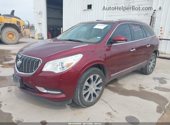 5GAKRBKDXHJ199771 2017 BUICK ENCLAVE Burgundy Front left