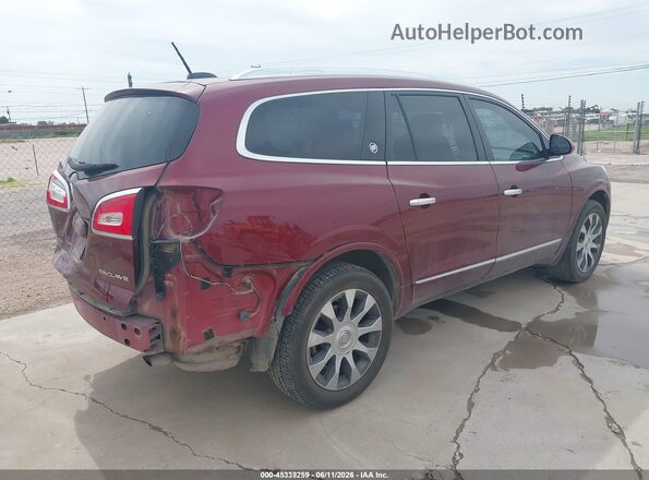 5GAKRBKDXHJ199771 2017 BUICK ENCLAVE Burgundy Rear right
