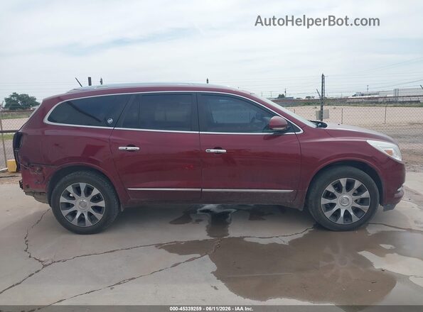 5GAKRBKDXHJ199771 2017 BUICK ENCLAVE Burgundy 360 interior view