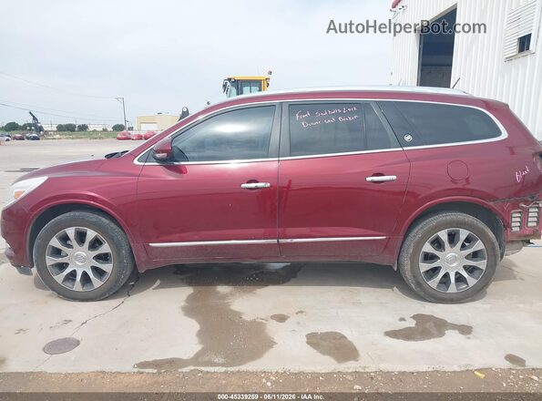 5GAKRBKDXHJ199771 2017 BUICK ENCLAVE Burgundy 