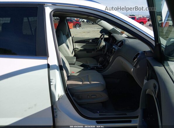 5GAKRCKD1HJ325697 2017 BUICK ENCLAVE White Front interior view
