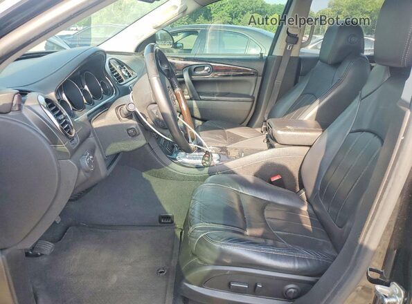 5GAKRCKD2GJ180670 2016 BUICK ENCLAVE Black Вид салону спереду