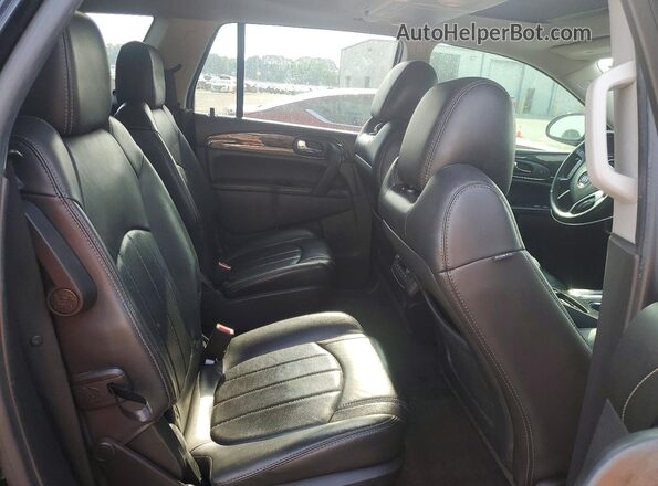 5GAKRCKD2GJ180670 2016 BUICK ENCLAVE Black Вид задньої частини салону