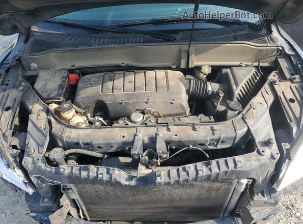 5GAKRCKD2GJ180670 2016 BUICK ENCLAVE Black Вид підкапотного простору