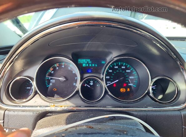 5GAKRCKD3GJ193458 2016 BUICK ENCLAVE Black Instrument cluster view