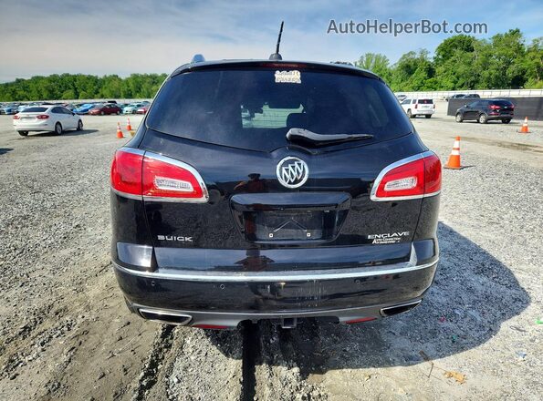 5GAKRCKD3GJ193458 2016 BUICK ENCLAVE Black Rear view
