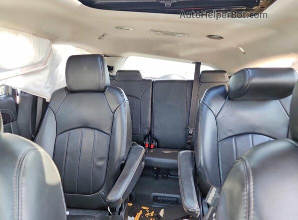 5GAKRCKD3GJ193458 2016 BUICK ENCLAVE Black Rear seats view