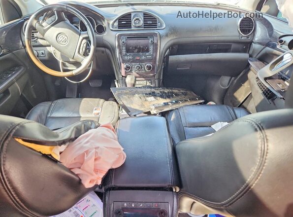5GAKRCKD3GJ193458 2016 BUICK ENCLAVE Black Dashboard view