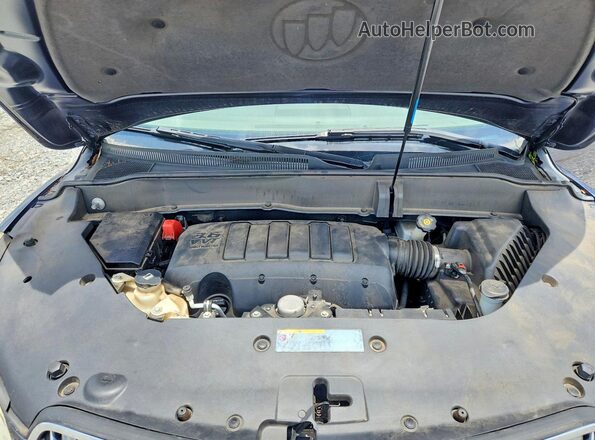 5GAKRCKD6GJ204422 2016 BUICK ENCLAVE Blue Engine compartment view