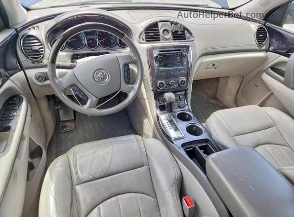 5GAKRCKD6GJ204422 2016 BUICK ENCLAVE Blue Dashboard view