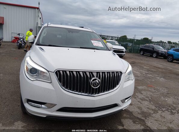 5GAKRCKD6HJ290638 2017 BUICK ENCLAVE White Instrument cluster view