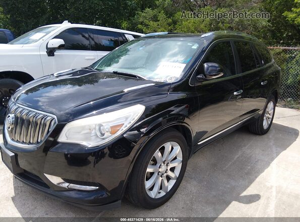 5GAKRCKD7GJ283227 2016 BUICK ENCLAVE Black Առջևի ձախ երեք քառորդ տեսարան