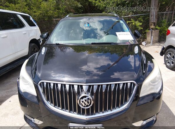5GAKRCKD7GJ283227 2016 BUICK ENCLAVE Black Սարքավորումների վահանակի տեսք
