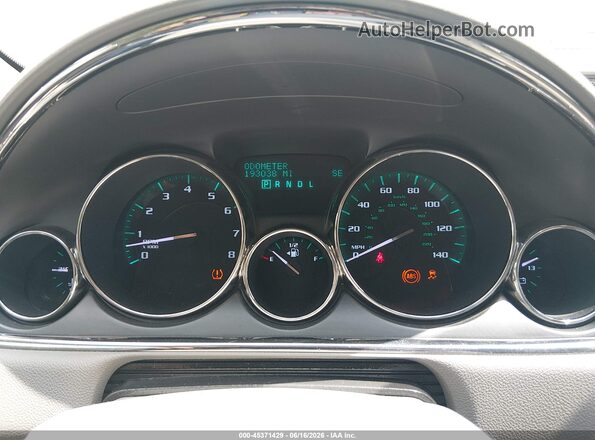 5GAKRCKD7GJ283227 2016 BUICK ENCLAVE Black Հետևի նստատեղերի տեսք