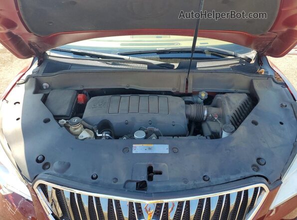 5GAKRCKD9GJ232375 2016 BUICK ENCLAVE Бордовый Вид подкапотного пространства