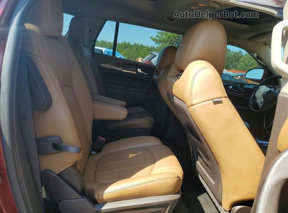 5GAKRCKD9GJ232375 2016 BUICK ENCLAVE Бордовый Вид задней части салона