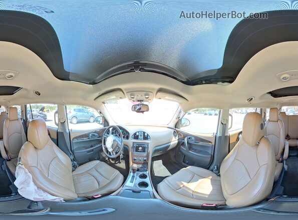 5GAKRCKD9GJ232375 2016 BUICK ENCLAVE Бордовый Панорамный вид салона 360°