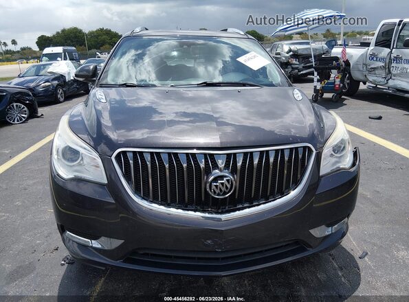5GAKRCKDXHJ121982 2017 BUICK ENCLAVE Gray ხელსაწყოთა პანელის ხედი