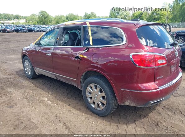 5GAKVBKD0HJ325583 2017 BUICK ENCLAVE Red Tył lewy