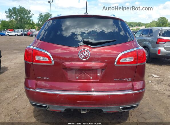 5GAKVBKD0HJ325583 2017 BUICK ENCLAVE Red 