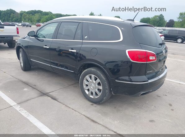 5GAKVBKD1GJ113399 2016 BUICK ENCLAVE Black Задня ліва чверть