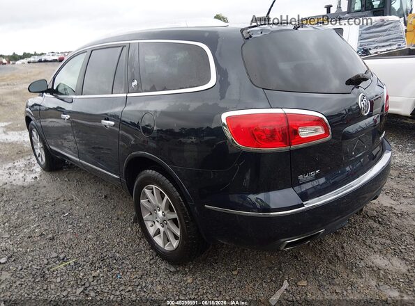 5GAKVBKD1GJ121163 2016 BUICK ENCLAVE Blue Задня ліва чверть