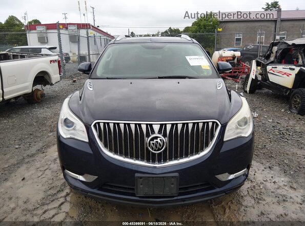 5GAKVBKD1GJ121163 2016 BUICK ENCLAVE Blue Вид задньої частини салону