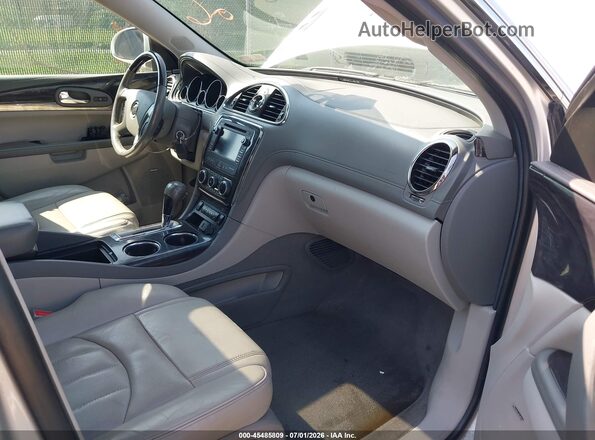 5GAKVBKD1GJ218539 2016 BUICK ENCLAVE Silver Widok wnętrza z przodu