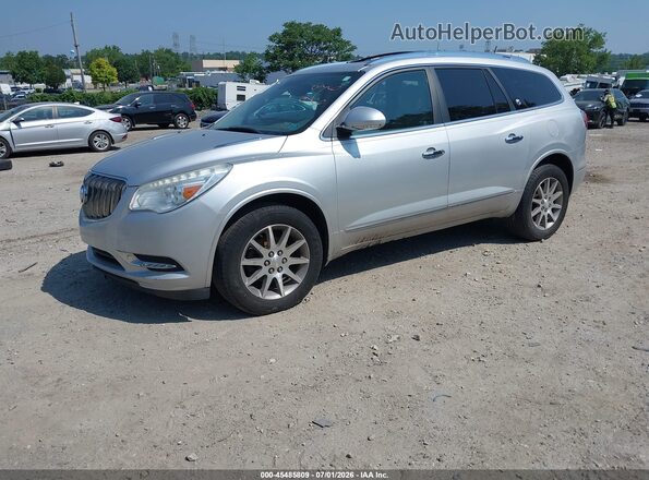 5GAKVBKD1GJ218539 2016 BUICK ENCLAVE Silver Przód lewy