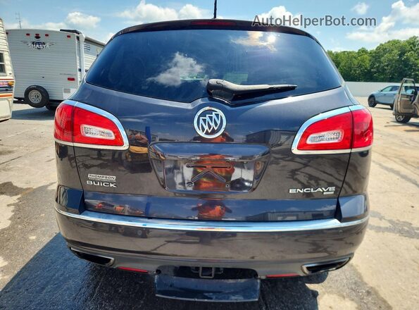 5GAKVBKD2GJ310162 2016 BUICK ENCLAVE Gray უკანა ხედი
