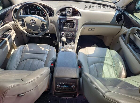 5GAKVBKD2GJ310162 2016 BUICK ENCLAVE Gray წინა პანელის ხედი