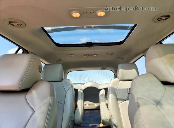 5GAKVBKD2GJ310162 2016 BUICK ENCLAVE Gray უკანა სავარძლების ხედი
