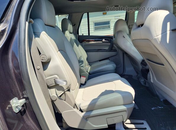 5GAKVBKD2GJ310162 2016 BUICK ENCLAVE Gray უკანა სალონის ხედი