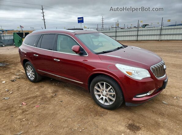 5GAKVBKD2HJ137275 2017 BUICK ENCLAVE Burgundy Front right