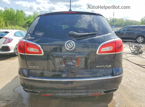 5GAKVBKD2HJ139477 2017 BUICK ENCLAVE Black Հետևի տեսք