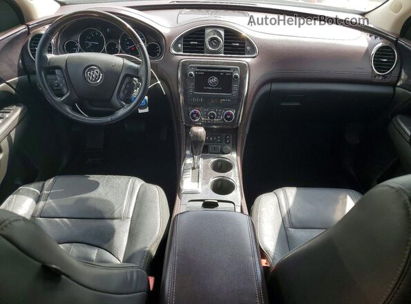 5GAKVBKD2HJ139477 2017 BUICK ENCLAVE Black Առջևի վահանակի տեսք
