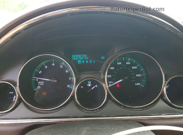 5GAKVBKD2HJ139477 2017 BUICK ENCLAVE Black Սարքավորումների վահանակի տեսք