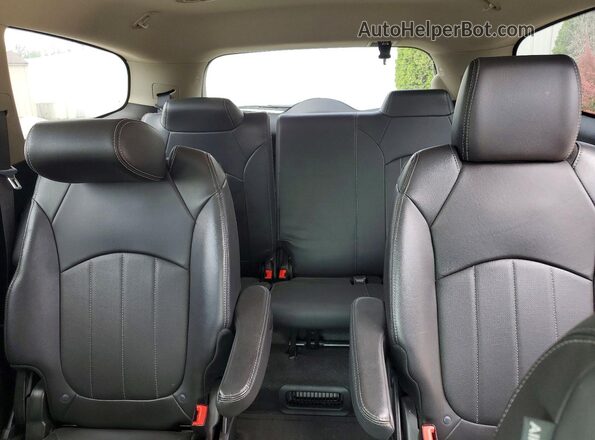 5GAKVBKD2HJ139477 2017 BUICK ENCLAVE Black Հետևի նստատեղերի տեսք
