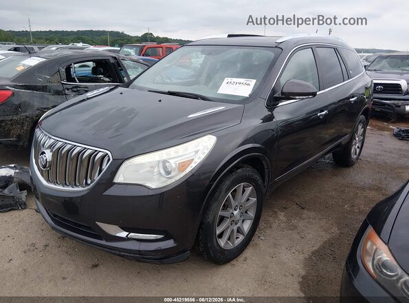 5GAKVBKD4GJ150107 2016 BUICK ENCLAVE Gray წინა მარცხენა ხედი სამი მეოთხედიდან