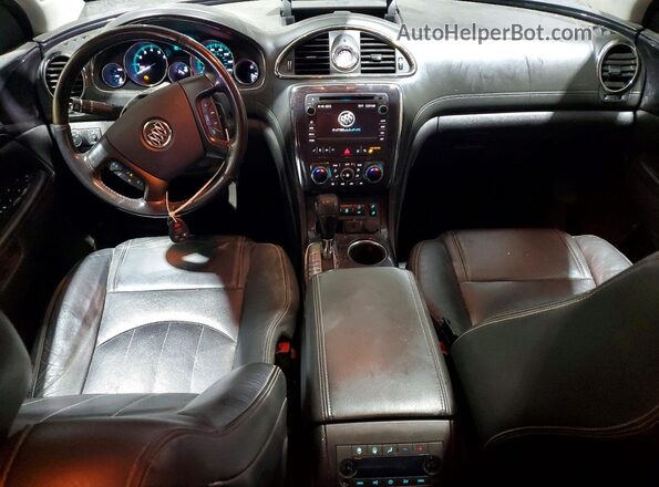 5GAKVBKD4HJ101099 2017 BUICK ENCLAVE Black Dashboard view