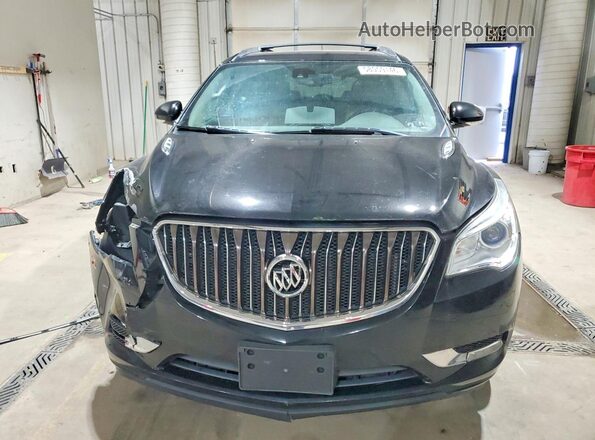 5GAKVBKD4HJ101099 2017 BUICK ENCLAVE Black Front view