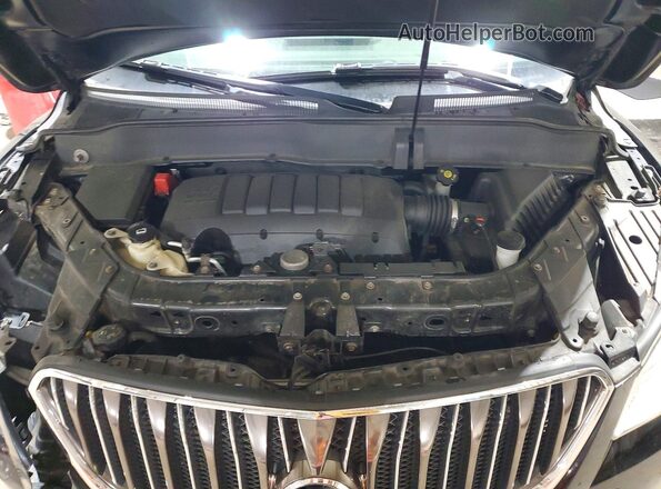 5GAKVBKD4HJ101099 2017 BUICK ENCLAVE Black Engine compartment view