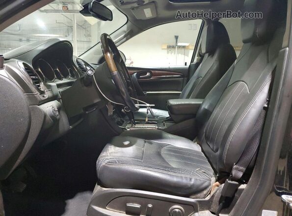 5GAKVBKD4HJ101099 2017 BUICK ENCLAVE Black Front interior view