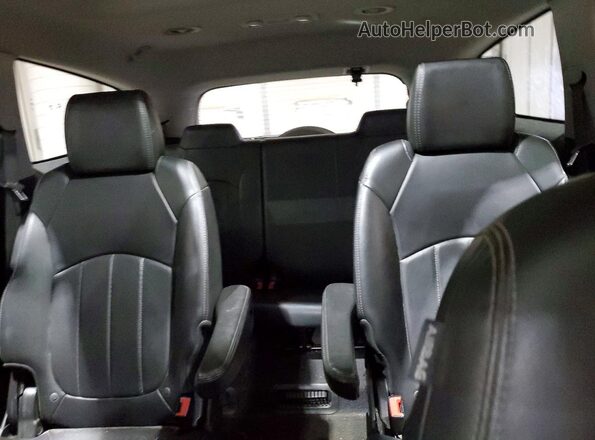 5GAKVBKD4HJ101099 2017 BUICK ENCLAVE Black Rear seats view