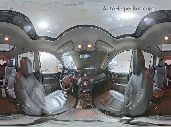 5GAKVBKD4HJ101099 2017 BUICK ENCLAVE Black 360 interior view