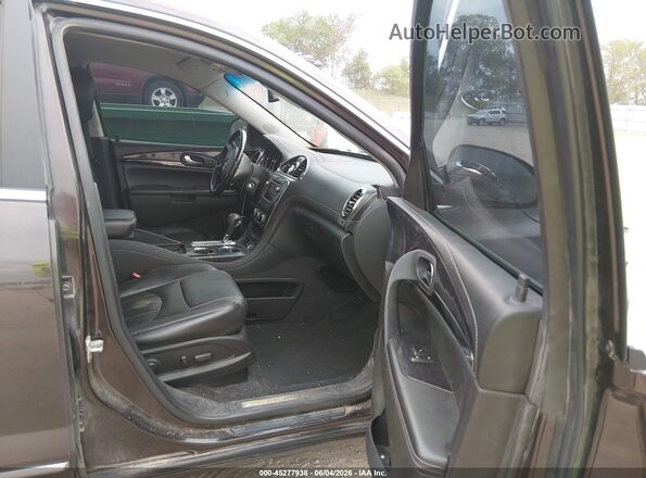 5GAKVBKD4HJ264643 2017 BUICK ENCLAVE Brown Vista interior delantera